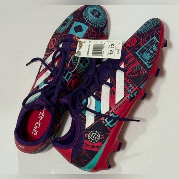 Adidas Men's Sz 12 Womens 13 Gamemode Knit FG World Cup Soccer Cleats GV6865 NEW - Picture 7 of 9
